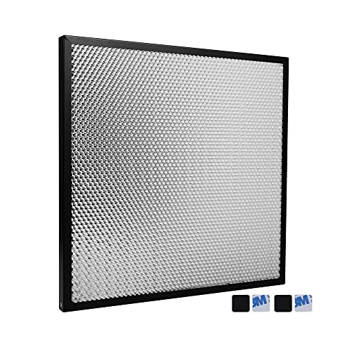 Official Creality Honeycomb Laser Bed 12.6"x12.6"x0.87" with Aluminum Plateand and 12 PCS Riser Column for CR Laser Faclon, Compatible with Most - WoodArtSupply