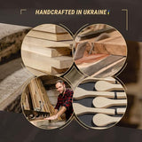 BeaverCraft BB3 Spoon Carving Kit Wood Carving Spoon Blank Wood for Whittling Unfinished Wood Blocks Carving Blanks Hobby Wood Carving Blocks Wooden BeaverCraft