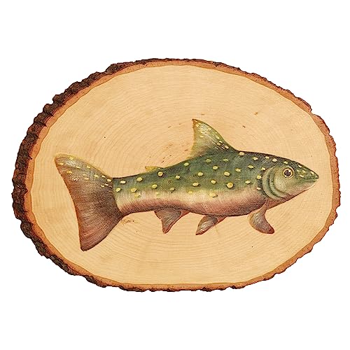 Walnut Hollow Basswood Round, Medium 7-9" Wide with Live Edge Wood (Pack of 6) - for Wood Burning, Home Décor, and Rustic Weddings - WoodArtSupply