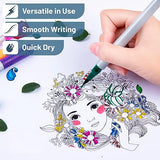 Mr. Pen- Dual Tip Brush Pens, 12 Colors, Art Markers for Kids Adults Coloring Mr. Pen