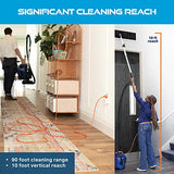 Powr-Flite Newton Compact Vacuum Cleaner Canister with HEPA Filtration, Portable Vacuum for Hardwood Floors and Rugs, PV610-Q10-U Powr-Flite