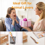 NULYDO Cobra Snake Pen, 100% Handmade Wood Carved Animal Gel Pen, Snake Gift Ideas for Kids Girls Boys Women & Men, Cute Pens School Writing Office NULYDO