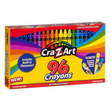 Cra-Z-Art 96ct Crayons in Flip-Top Box with Sharpener Cra-Z-Art