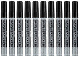 Pilot Silver Metallic Permanent Paint Marker, Extra Fine Point, 10-PACK(41600) PILOT