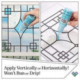 Gallery Glass Jewel Tones PROMOGGJL22 Stained Kit, 8 Piece Glass Paint Set for DIY Arts and Crafts, Perfect for Beginners and Artists Gallery Glass