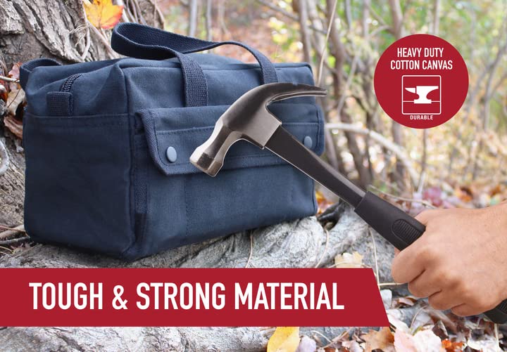 Rothco G.I. Style Mechanic’s Tool Bag – Heavy-Duty Canvas Material – Olive Drab Rothco