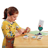 Colorations® Wooden Bobble Heart Note & Photo Holders, Set of 12, Craft for Kids & Fun Home Activities,Keepsake or Give a Personalize Gift, Create Colorations