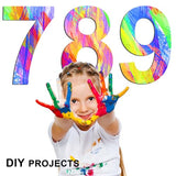 17 Inch Large Wooden Number 0, 1/4 Inch Thick Unfinished Blank Wood Number Slice Sign Board for Wall Decor, Craft, DIY Project, Birthday Wedding HILAZA