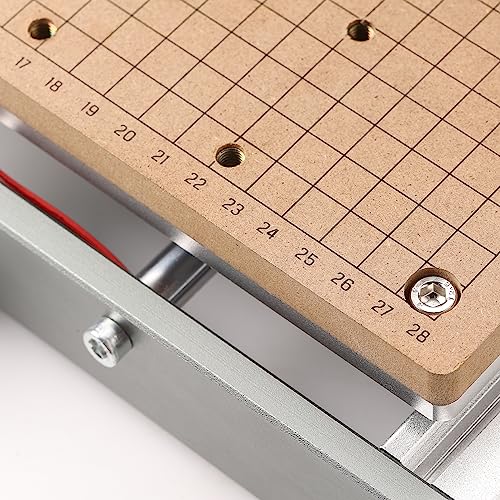 Genmitsu CNC MDF Grid Spoilboard for 3020 CNC Router Machine, Compatible with 3020-PRO Max Perfectly, 300 x 200 x 12mm, M6 Holes (6mm), Screws and - WoodArtSupply