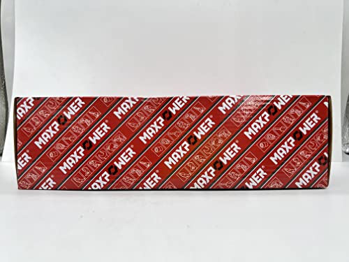 MAXPOWER 3PCS Masonry Chisel Set, 11 inch Point Chisel and Flat Chisel, 8 inch Brick Chisel, Tile Chisel Concrete Chisel with Thickness Hand Guard MAXPOWER