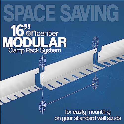 Modular Clamp Rack Modular Clamp Rack Assortment with 1 each F-Clamp Rack • 1 each Bar ...