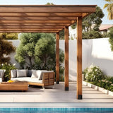 Wpbhk 4Pcs Concrete Post Anchor U Shape Fence Post Holder 4x4 Post Base Holder Ground Spike, Pergola Brackets Deck Post Base Wpbhk