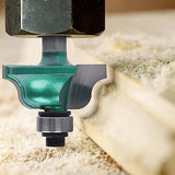 KOWOOD Pro Router Bits Sets of 12Z Pieces 1/4 Inch Shank, Professional Woodworking Tools (12Z 1/4 Shank) KOWOOD