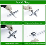 HDLNKAK Table Saw Digital Dial Indicator Gauge, for Aligning and Calibrating Work Shop Machinery Like Table Saws, Band Saws and Drill Presses HDLNKAK
