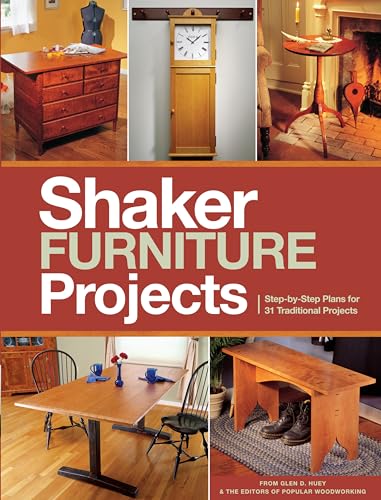 Popular Woodworking's Shaker Furniture Projects: Step-by-Step Plans for 31 Traditional Projects - WoodArtSupply