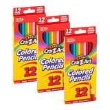 Cra-Z-Art 36ct Colored Pencils Sharpened Real Wood Artist Quality Coloring Art Tool Set Cra-Z-Art