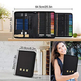 YBLANDEG Sketching and Drawing Colored Pencils Set 96-Pieces,Art Supplies Painting Graphite Professional Art Pencils Kit,Gifts for Teens & Adults YBLANDEG