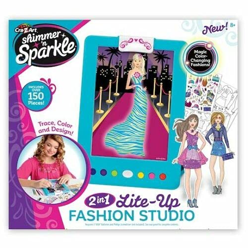 Cra-Z-Art My Look 2 in 1 Lite-Up Fashion Studio Cra-Z-Art