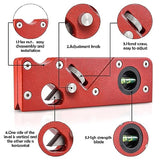 Chamfer Plane, Wood Chamfer Plane with 7 Cutter Heads, Woodworking Edge Corner Flattening Tool with Auxiliary Locator, Woodworking Hand Planer Hesderty