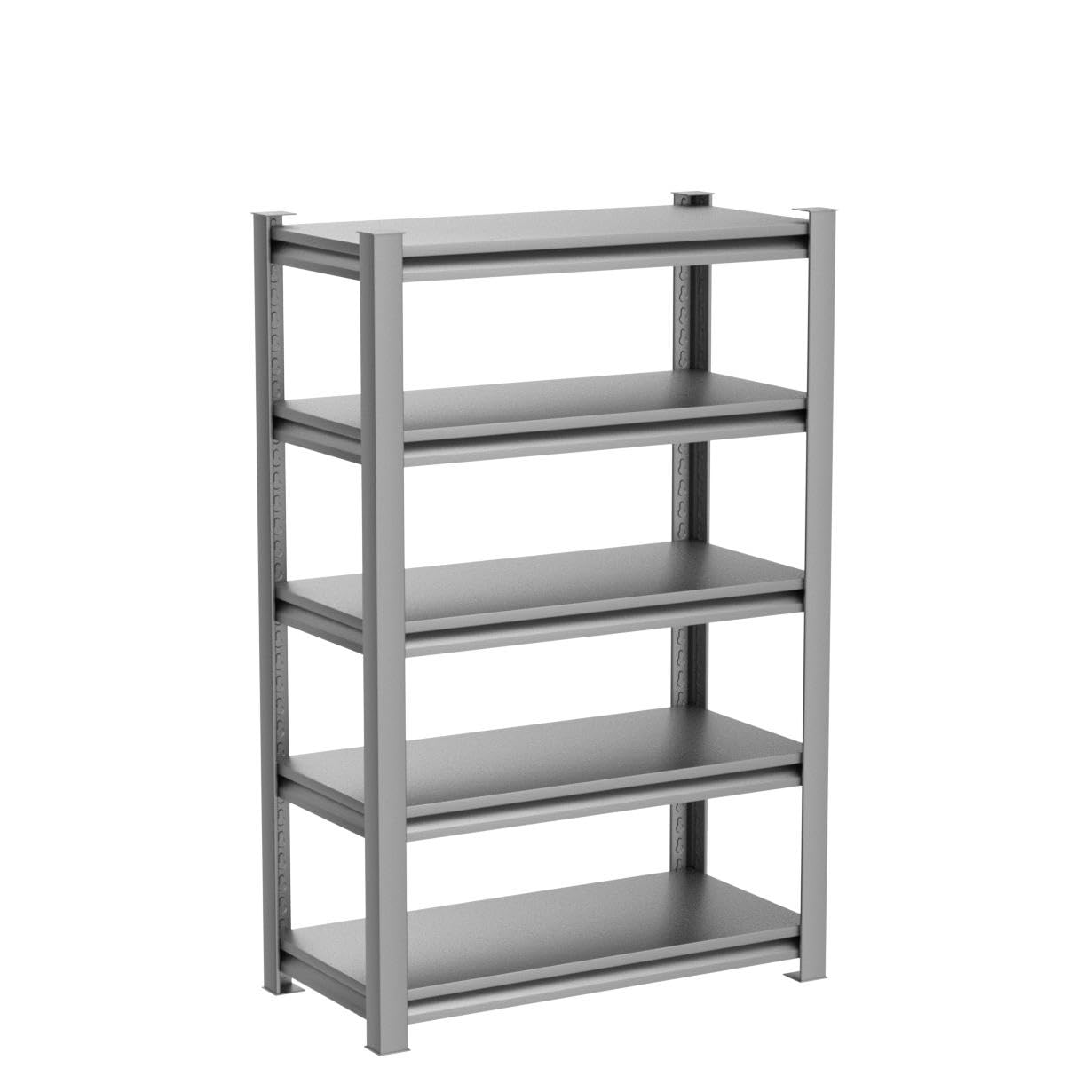 48" W Garage Shelving,Sturdy Garage Shelves Steel Heavy Duty Shelf,Large Metal Shelves,Adjustable Garage Storage Shelves Rack Unit for Warehouse - WoodArtSupply