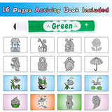 Washable Dot Markers for Kids Toddlers & Preschoolers, 24 Colors Bingo Paint Daubers Marker Kit with Free Activity Book Nicecho