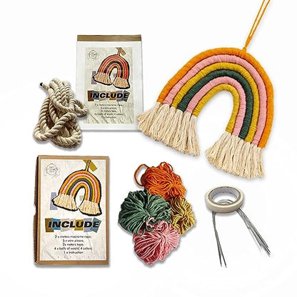  DIY Macrame Kit for Adults Beginners Craft for Making