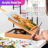 iBayam Deluxe Art Set, 195-Pack Artist Gift Box, Arts and Crafts Drawing Painting Kit Art Supplies for Adults Kids, Art Kits Paint Set with 24 iBayam
