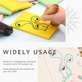 Swpeet 8Pcs Carving Rubber Tools, 6Pcs Scrapbooking Soft Rubber Stamp Carving Linoleum Blocks, 5 in 1 Linoleum Cutter Tools and Rubber Roller Brayer Swpeet