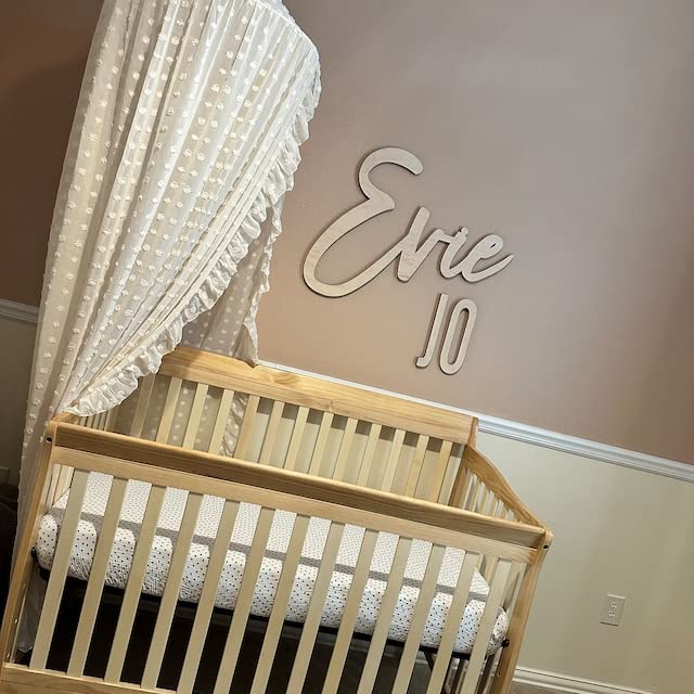 Custom Name Sign - Baby Nursery Signs - Personalized Name Decor, Wooden Wall Decorations Kobasic Creations