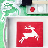 Easy Cut Stencil Sheet Set of 24-12”x12” Acetate Mylar for Cricut Vinyl Cutting – Craft Material ZICOTO