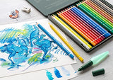FABER-CASTELL FC117524 Albrecht Durer Artist Watercolor Pencils in A Tin (24 Pack), Assorted Faber-Castell