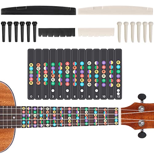 72PCS Guitar Tool Kit Repair Maintenance Accessories Guitar Parts Set with Carry Bag Guitar Care For Electric Acoustic Guitar Ukulele Bass Banjo Anwenk