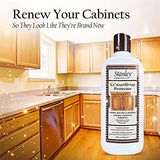 STANLEY HOME PRODUCTS CabinetShine Protector - Furniture Cleaner and Polish - Removes Dust Dirt and Grime Restores and Renews Protects Wood Finish STANLEY HOME PRODUCTS