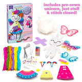 Craft-tastic —Make a Unicorn Friend Craft Kit — Learn to Make Easy-to-Sew Stuffie with Clothes & Accessories — Ages 4+ Craft-tastic
