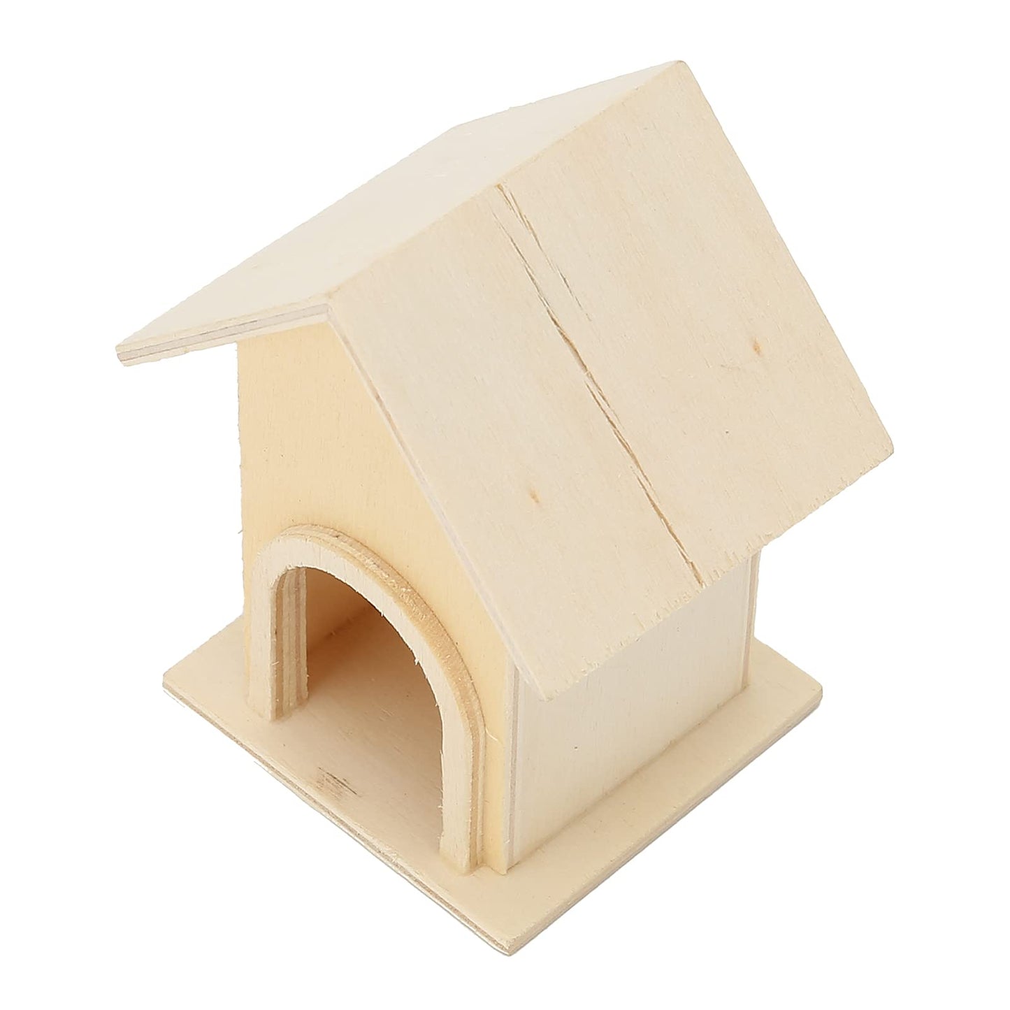 6Pcs Unpainted Wooden Birdhouses, Bird Houses for Outside Unfinished Wood Hanging Birdhouse Kit Bird Lover Gifts to Paint - WoodArtSupply