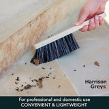 11.2" Hand Broom Soft Bristles Cleaning Brush, Dusting Brush with Wooden Handle, Handheld Car Broom, Small Counter Dust Brush, Bench Brush, Clothes Harrison Greys