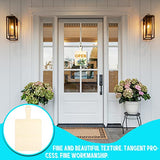 Vmiapxo 16 Pack Unfinished Wood Cutting Board Craft with Handle, Wooden Paddle Cheese Bread Board Set Chopping Board Serving Tray for Craft DIY Vmiapxo