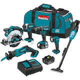 Makita XT614SX1 18V LXT® Lithium-Ion Cordless 6-Pc. Combo Kit (3.0Ah) Makita