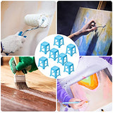 8 Pieces Canvas Stands Paint Stands for Painting Mini Canvas Feet Risers Canvas Support Stands for Fluid Acrylic Pouring Paint Supplies (Blue) Yookeer