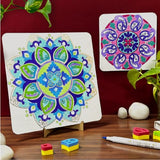 Imagimake Mandala Art Kit | Watercolor Paint Set | 12 Exciting Mandala Projects in Arts and Crafts for Kids Ages 8-12 | Teen Gifts for Girls Ages Imagimake