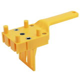 Woodworking Dowel Jig, Drill Bits Guide Saw Tools, Self-Centering Handheld Dowel Jig fits 6/8/10mm Drill Guide Metal Sleeve Wood Drilling Doweling mumisuto