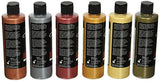 Chroma Molten Metals Acrylic Paint Set, 8.4 oz Bottle, Assorted Color, Set of 6 - 1442894 Chroma