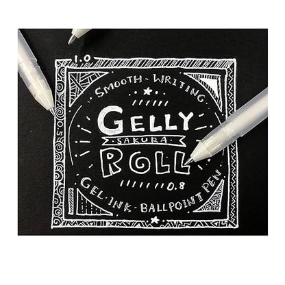 SAKURA - Gelly Basic White - 05-08 - 10 - Set 3 - WoodArtSupply