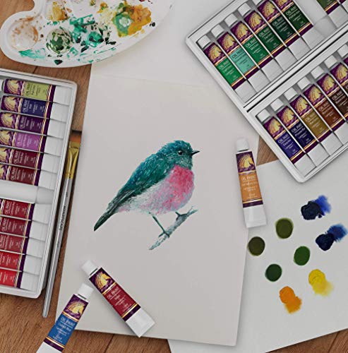 MyArtscape Artist Paint Oil Paint Set - 12ml x 48 Tubes Art Paints - Lightfast - Heavy Body Oil Painting Supplies for Adult Paint Set and oil MyArtscape