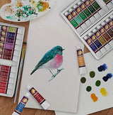 MyArtscape Artist Paint Oil Paint Set - 12ml x 48 Tubes Art Paints - Lightfast - Heavy Body Oil Painting Supplies for Adult Paint Set and oil MyArtscape