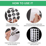 15-Holes Vinyl Storage Rack Acrylic Storage Organizer Multiple Large Holes Display Stand for Vinyl Rolls and More (12 Inch x 7.8 Inch, Aperture 2 Outus