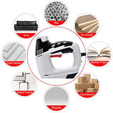 KeLDE Electric Staple/Nail Gun Kit, Braid Nailer, 120V Corded Power Stapler Set, Includes 900pcs T50 Staples and 300pcs 15mm Nails KeLDE
