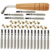 SUPVOX Omnichord 1 Set combination wrenches lyre peg lyre tuning peg lyre tuning pin lyre harp tuning Wood Lyre Harp Part Zither Pin Fixing for Harp SUPVOX