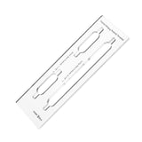 HERMIT TOOLS 9"×3" Inches Picture-Hanging Keyhole Templates HERMIT TOOLS