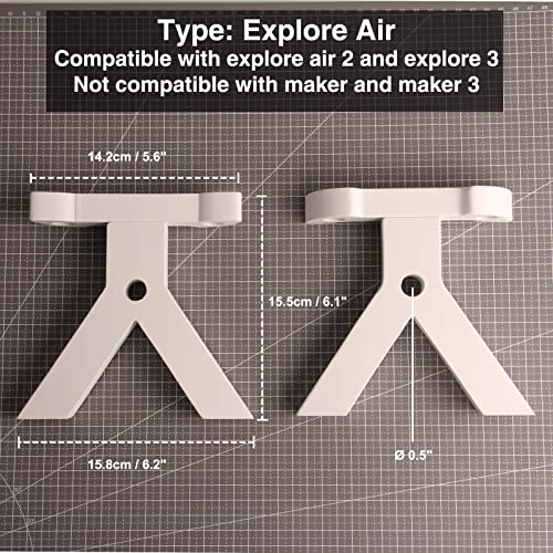 LOPASA Stand Legs Compatible with Cricut Explore Air 2/ Explore 3, Cricut Machine, Accessories and Supplies Storage Tools, Save Craft Table or Desk LOPASA
